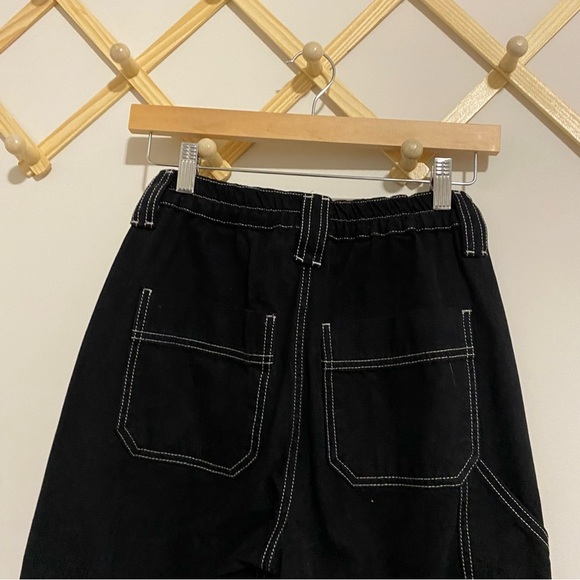 BDG The Skate Jean in Black with White Stitching size 26 - Picture 9 of 10